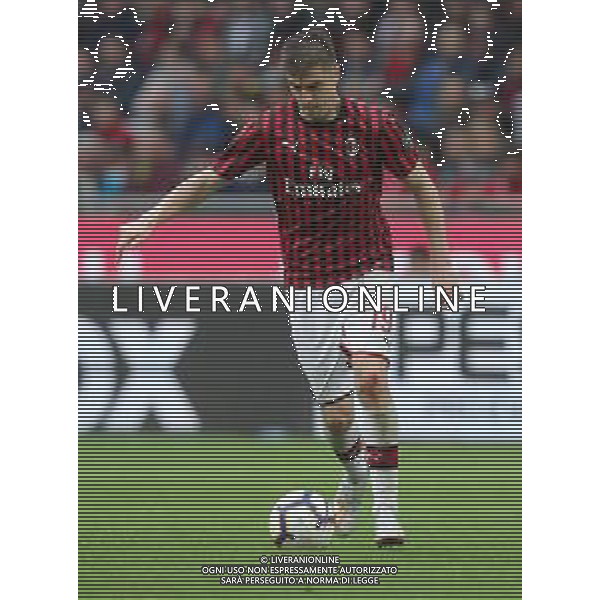 Campionato di Calcio Serie A TIM 2018/2019 37a Giornata Milano - 19.05.2019 Milan-Frosinone Nella Foto:Krzysztof Piatek /Ph.Vitez-Ag. Aldo Liverani