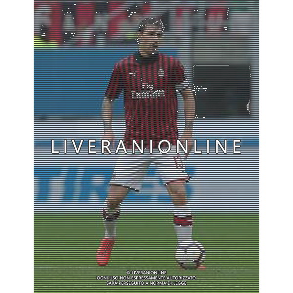 Campionato di Calcio Serie A TIM 2018/2019 37a Giornata Milano - 19.05.2019 Milan-Frosinone Nella Foto:Alessio Romagnoli /Ph.Vitez-Ag. Aldo Liverani