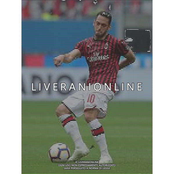 Campionato di Calcio Serie A TIM 2018/2019 37a Giornata Milano - 19.05.2019 Milan-Frosinone Nella Foto:Hakan Calhanoglu /Ph.Vitez-Ag. Aldo Liverani
