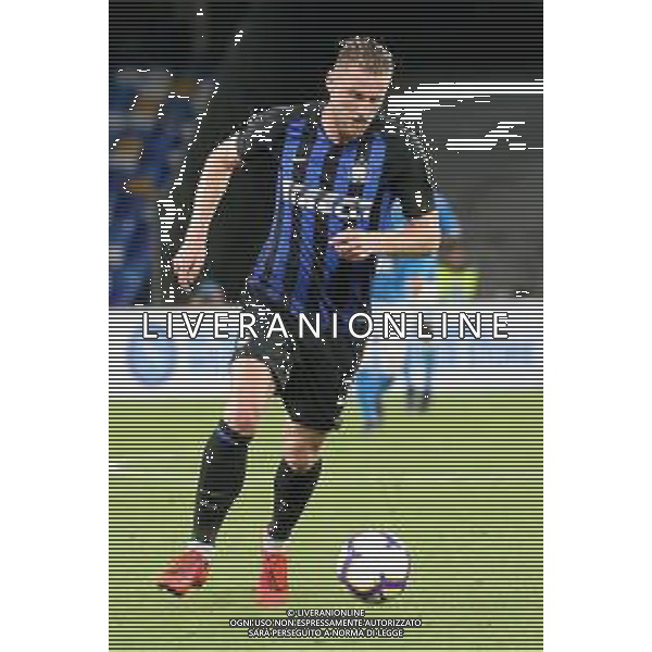 18-05-2019 NAPOLI CAMPIONATO DI CALCIO SERIE A NAPOLI INTER 4-1 NELLA FOTO: MILAN SKRINIAR FOTO MOSCA, AG. LIVERANI