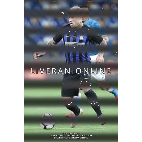 18-05-2019 NAPOLI CAMPIONATO DI CALCIO SERIE A NAPOLI INTER 4-1 NELLA FOTO: RADJA NAINGGOLAN FOTO MOSCA, AG. LIVERANI