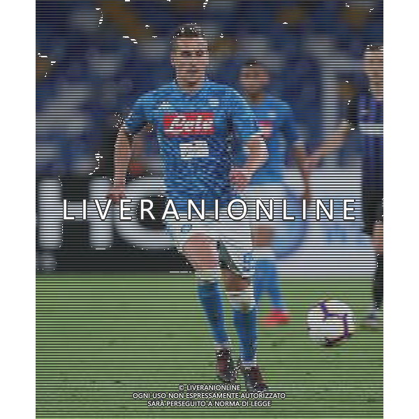 18-05-2019 NAPOLI CAMPIONATO DI CALCIO SERIE A NAPOLI INTER 4-1 NELLA FOTO: ARKADIUSZ MILIK FOTO MOSCA, AG. LIVERANI