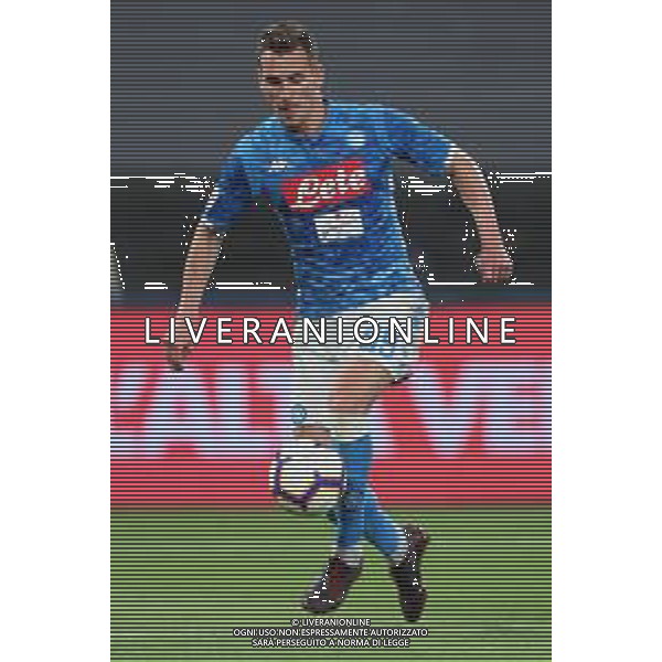 18-05-2019 NAPOLI CAMPIONATO DI CALCIO SERIE A NAPOLI INTER 4-1 NELLA FOTO: ARKADIUSZ MILIK FOTO MOSCA, AG. LIVERANI