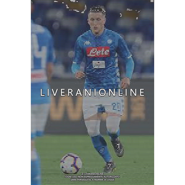 18-05-2019 NAPOLI CAMPIONATO DI CALCIO SERIE A NAPOLI INTER 4-1 NELLA FOTO: PIOTR ZIELINSKI FOTO MOSCA, AG. LIVERANI