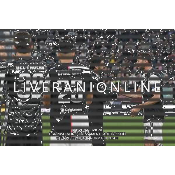 Torino 19-05-2019 Stadio Allianz Stadium Juventus vs Atalanta Serie A Tim 2018-2019 ©Falzone/Agenzia Aldo Liverani Nella foto: Andrea Agnelli- Andrea Barzagli Saluto di fine carriera agonistica