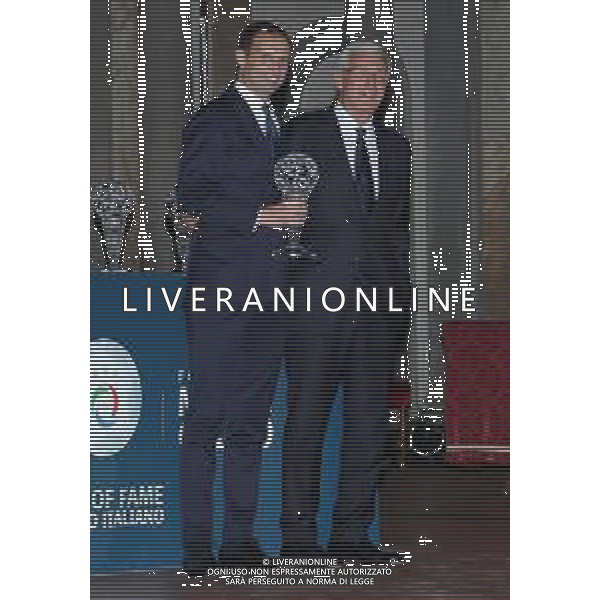 Ottava Edizione - Hall of Fame del Calcio Italiano Firenze - 20.05.2019 Nella Foto:FMassimiliano Allegri e Marcello Lippi /Ph.Vitez-Ag. Aldo Liverani