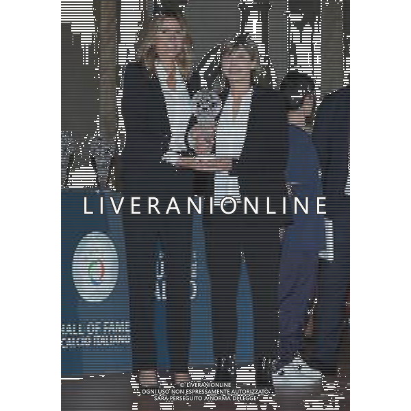 Ottava Edizione - Hall of Fame del Calcio Italiano Firenze - 20.05.2019 Nella Foto:Milena Bertolini e Barbara Facchetti /Ph.Vitez-Ag. Aldo Liverani