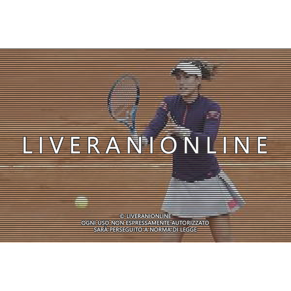 Roma 13/05/2019 - INTERNAZIONALI BNL D\' Italia 2019 - Saisai Zheng vs Gabrine Muguruza nella foto: Gabrine Muguruza ©Claudio Zamagni/Agenzia Aldo Liverani s.a.s. Gabrine Muguruza in action during the Woman Singles match between Saisai Zheng and Gabrine Muguruza at The Internazionali BNL d\'Italia 2019 at Foro Italico on May 13, 2015 in Rome, Italy. / AGENZIA ALDO LIVERANI SAS