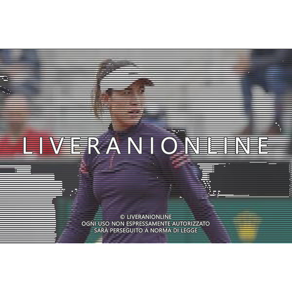Roma 13/05/2019 - INTERNAZIONALI BNL D\' Italia 2019 - Saisai Zheng vs Gabrine Muguruza nella foto: Gabrine Muguruza ©Claudio Zamagni/Agenzia Aldo Liverani s.a.s. Gabrine Muguruza in action during the Woman Singles match between Saisai Zheng and Gabrine Muguruza at The Internazionali BNL d\'Italia 2019 at Foro Italico on May 13, 2015 in Rome, Italy. / AGENZIA ALDO LIVERANI SAS