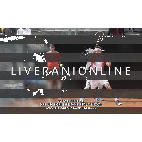 Roma 13/05/2019 - INTERNAZIONALI BNL D\' Italia 2019 - Alex de Minaur vs Marco Cecchinato nella foto: Marco Cecchinato ©Claudio Zamagni/Agenzia Aldo Liverani s.a.s. Marco Cecchinato in action during the Woman Singles match between Alex de Minaur and Marco Cecchinato at The Internazionali BNL d\'Italia 2019 at Foro Italico on May 13, 2015 in Rome, Italy. / AGENZIA ALDO LIVERANI SAS