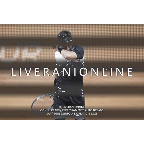 Roma 13/05/2019 - INTERNAZIONALI BNL D\' Italia 2019 - Jo-Wilfried Tsonga vs Fabio Fognini nella foto: Fabio Fognini ©Claudio Zamagni/Agenzia Aldo Liverani s.a.s. Fabio Fognini in action during the Mens Singles match between Jo-Wilfried Tsonga and Fabio Fognini at the The Internazionali BNL d\'Italia 2019 at Foro Italico on May 13, 2015 in Rome, Italy. / AGENZIA ALDO LIVERANI SAS