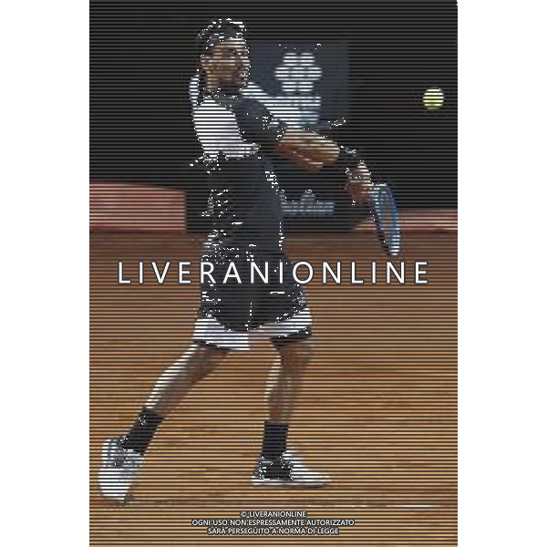 Roma 13/05/2019 - INTERNAZIONALI BNL D\' Italia 2019 - Jo-Wilfried Tsonga vs Fabio Fognini nella foto: Fabio Fognini ©Claudio Zamagni/Agenzia Aldo Liverani s.a.s. Fabio Fognini in action during the Mens Singles match between Jo-Wilfried Tsonga and Fabio Fognini at The Internazionali BNL d\'Italia 2019 at Foro Italico on May 13, 2015 in Rome, Italy. / AGENZIA ALDO LIVERANI SAS