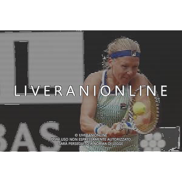 Roma 18/05/2019 - INTERNAZIONALI BNL D\' Italia 2019 - Semifinali Femminili - Kiki Bertens vs Johanna Konta - nella foto: Kiki Bertens ©Claudio Zamagni/Agenzia Aldo Liverani s.a.s. Kiki Bertens during the semi-finals match between Kiki Bertens and Johanna Konta at the The Internazionali BNL d\'Italia 2019 at Foro Italico on May 18, 2019 in Rome, Italy. Photo Credit by Claudio Zamagni-Aldo Liverani Photo Agency / AGENZIA ALDO LIVERANI SAS