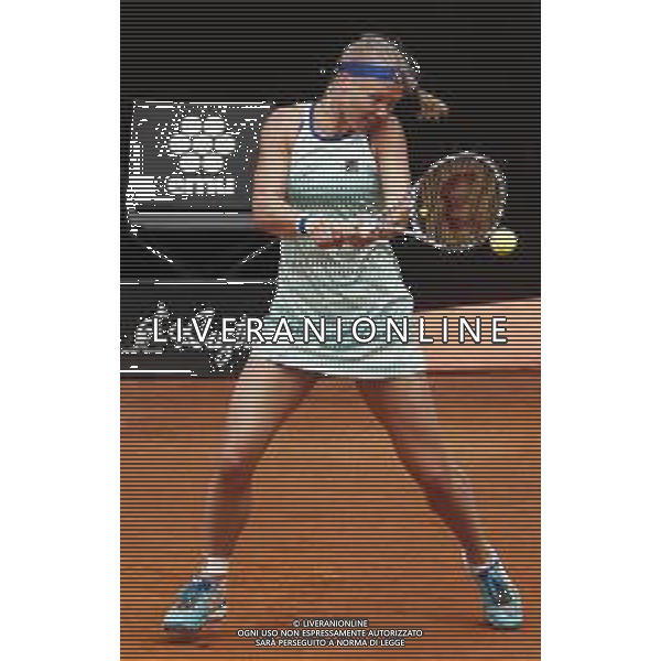 Roma 18/05/2019 - INTERNAZIONALI BNL D\' Italia 2019 - Semifinali Femminili - Kiki Bertens vs Johanna Konta - nella foto: Kiki Bertens ©Claudio Zamagni/Agenzia Aldo Liverani s.a.s. Kiki Bertens during the semi-finals match between Kiki Bertens and Johanna Konta at the The Internazionali BNL d\'Italia 2019 at Foro Italico on May 18, 2019 in Rome, Italy. Photo Credit by Claudio Zamagni-Aldo Liverani Photo Agency / AGENZIA ALDO LIVERANI SAS