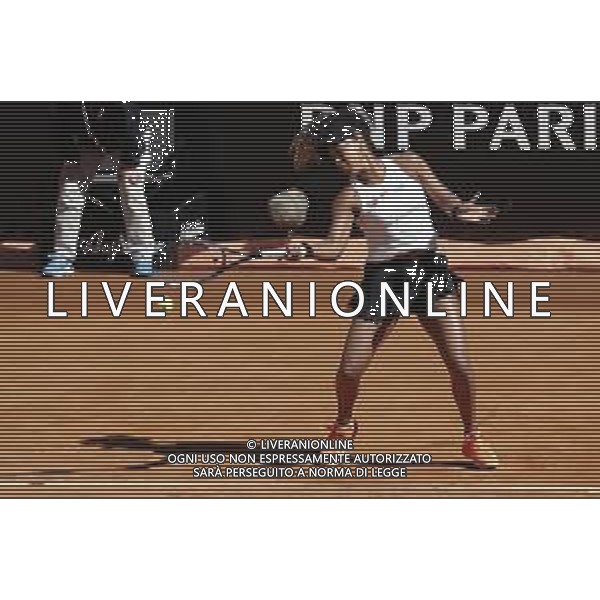 Roma 16/05/2019 - INTERNAZIONALI BNL D\' Italia 2019 - Naomi Osaka vs Dominika Cibulkova - nella foto: Naomi Osaka ©Claudio Zamagni/Agenzia Aldo Liverani s.a.s. Naomi Osaka during the match between Naomi Osaka and Dominika Cibulkova at the The Internazionali BNL d\'Italia 2019 at Foro Italico on May 16, 2019 in Rome, Italy. Photo Credit by Claudio Zamagni-Aldo Liverani Photo Agency / AGENZIA ALDO LIVERANI SAS