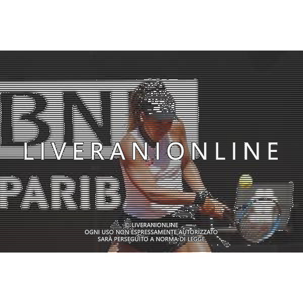 Roma 16/05/2019 - INTERNAZIONALI BNL D\' Italia 2019 - Naomi Osaka vs Dominika Cibulkova - nella foto: Naomi Osaka ©Claudio Zamagni/Agenzia Aldo Liverani s.a.s. Naomi Osaka during the match between Naomi Osaka and Dominika Cibulkova at the The Internazionali BNL d\'Italia 2019 at Foro Italico on May 16, 2019 in Rome, Italy. Photo Credit by Claudio Zamagni-Aldo Liverani Photo Agency / AGENZIA ALDO LIVERANI SAS