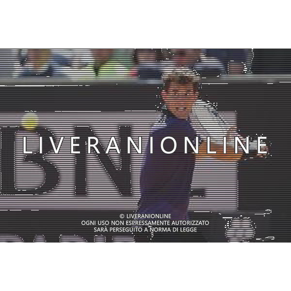 Roma 16/05/2019 - INTERNAZIONALI BNL D\' Italia 2019 - Dominic THIEM vs Fernando VERDASCO - nella foto: Dominic THIEM ©Claudio Zamagni/Agenzia Aldo Liverani s.a.s. Dominic THIEM during the Match between Dominic THIEM vs Fernando VERDASCO at The Internazionali BNL d\'Italia 2019 at Foro Italico on May 16, 2019 in Rome, Italy. Photo Credit by Claudio Zamagni-Aldo Liverani Photo Agency / AGENZIA ALDO LIVERANI SAS