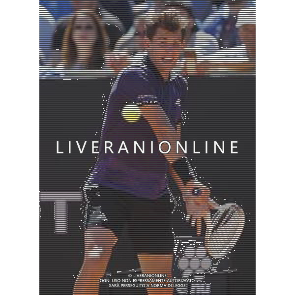 Roma 16/05/2019 - INTERNAZIONALI BNL D\' Italia 2019 - Dominic THIEM vs Fernando VERDASCO - nella foto: Dominic THIEM©Claudio Zamagni/Agenzia Aldo Liverani s.a.s. Dominic THIEM during the Match between Dominic THIEM vs Fernando VERDASCO at The Internazionali BNL d\'Italia 2019 at Foro Italico on May 16, 2019 in Rome, Italy. Photo Credit by Claudio Zamagni-Aldo Liverani Photo Agency / AGENZIA ALDO LIVERANI SAS