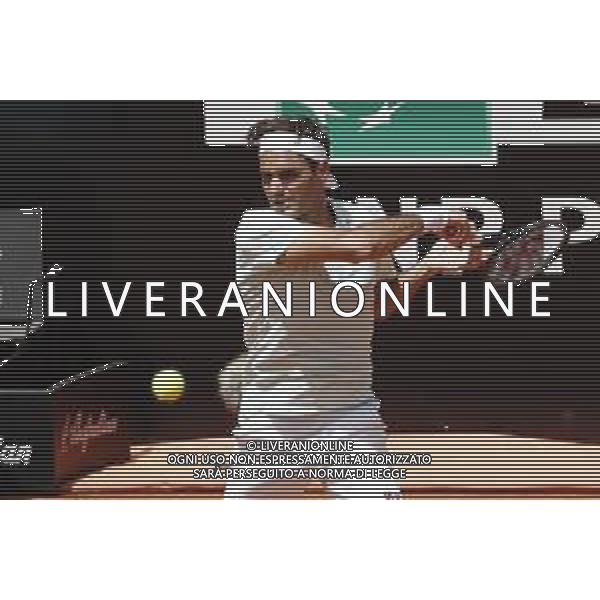 Roma 16/05/2019 - INTERNAZIONALI BNL D\' Italia 2019 - Joao Sousa vs Roger Federer - nella foto: Roger Federer ©Claudio Zamagni/Agenzia Aldo Liverani s.a.s. Roger Federer during the match between Joao Sousa and Roger Federer at the The Internazionali BNL d\'Italia 2019 at Foro Italico on May 16, 2019 in Rome, Italy. Photo Credit by Claudio Zamagni-Aldo Liverani Photo Agency / AGENZIA ALDO LIVERANI SAS
