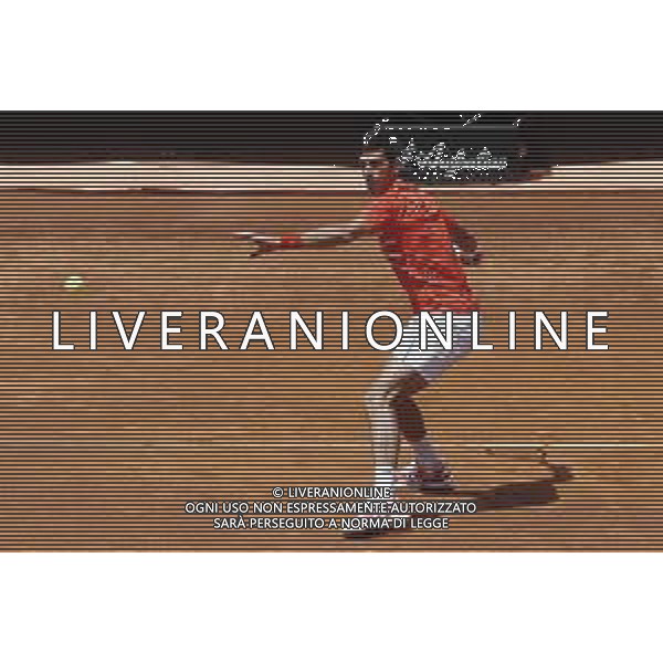 Roma 16/05/2019 - INTERNAZIONALI BNL D\' Italia 2019 - Novak Djocovic vs Denis Shapovalov - nella foto: Novak Djocovic ©Claudio Zamagni/Agenzia Aldo Liverani s.a.s. Novak Djocovic during the match between Novak Djocovic vs Denis Shapovalov at the The Internazionali BNL d\'Italia 2019 at Foro Italico on May 16, 2019 in Rome, Italy. Photo Credit by Claudio Zamagni-Aldo Liverani Photo Agency / AGENZIA ALDO LIVERANI SAS