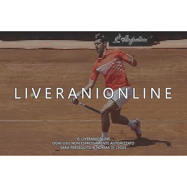 Roma 16/05/2019 - INTERNAZIONALI BNL D\' Italia 2019 - Novak Djocovic vs Denis Shapovalov - nella foto: Novak Djocovic ©Claudio Zamagni/Agenzia Aldo Liverani s.a.s. Novak Djocovic during the match between Novak Djocovic vs Denis Shapovalov at the The Internazionali BNL d\'Italia 2019 at Foro Italico on May 16, 2019 in Rome, Italy. Photo Credit by Claudio Zamagni-Aldo Liverani Photo Agency / AGENZIA ALDO LIVERANI SAS