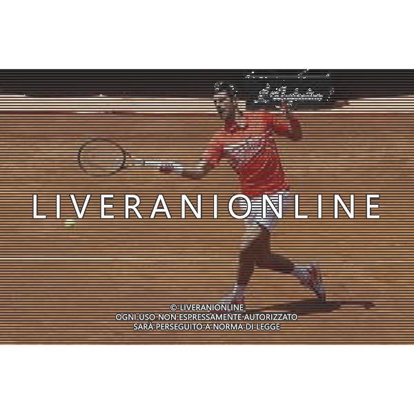 Roma 16/05/2019 - INTERNAZIONALI BNL D\' Italia 2019 - Novak Djocovic vs Denis Shapovalov - nella foto: Novak Djocovic ©Claudio Zamagni/Agenzia Aldo Liverani s.a.s. Novak Djocovic during the match between Novak Djocovic vs Denis Shapovalov at the The Internazionali BNL d\'Italia 2019 at Foro Italico on May 16, 2019 in Rome, Italy. Photo Credit by Claudio Zamagni-Aldo Liverani Photo Agency / AGENZIA ALDO LIVERANI SAS