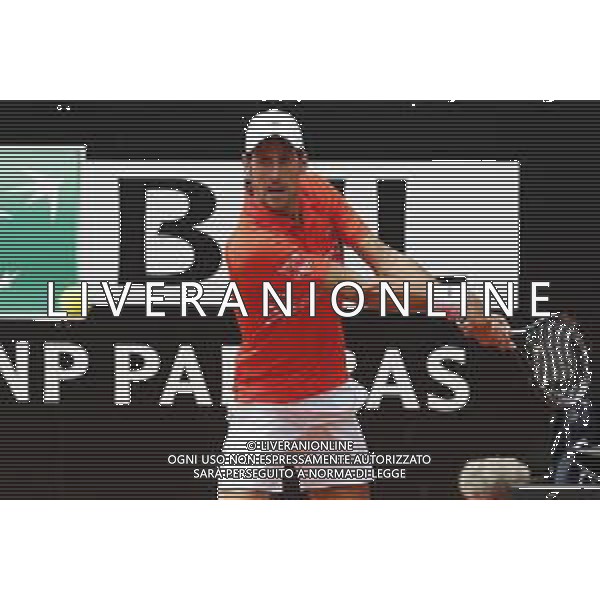Roma 16/05/2019 - INTERNAZIONALI BNL D\' Italia 2019 - Novak Djocovic vs Denis Shapovalov - nella foto: Novak Djocovic ©Claudio Zamagni/Agenzia Aldo Liverani s.a.s. Novak Djocovic during the match between Novak Djocovic vs Denis Shapovalov at the The Internazionali BNL d\'Italia 2019 at Foro Italico on May 16, 2019 in Rome, Italy. Photo Credit by Claudio Zamagni-Aldo Liverani Photo Agency / AGENZIA ALDO LIVERANI SAS