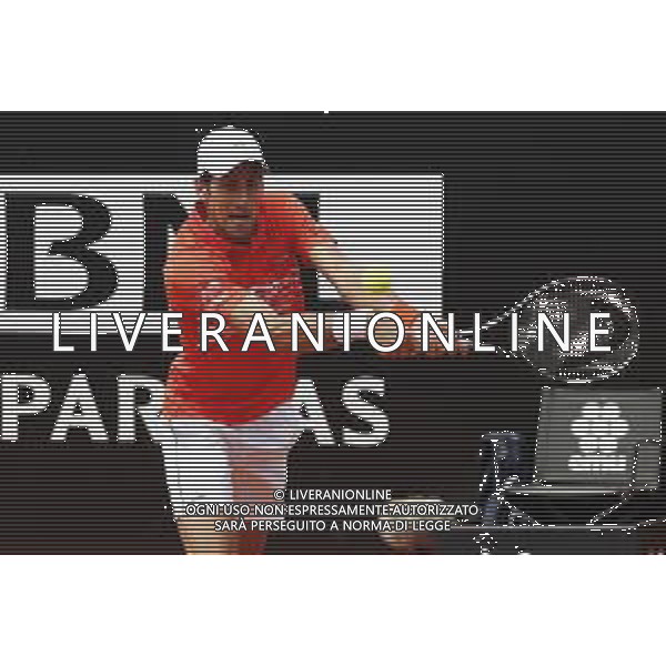 Roma 16/05/2019 - INTERNAZIONALI BNL D\' Italia 2019 - Novak Djocovic vs Denis Shapovalov - nella foto: Novak Djocovic ©Claudio Zamagni/Agenzia Aldo Liverani s.a.s. Novak Djocovic during the match between Novak Djocovic vs Denis Shapovalov at the The Internazionali BNL d\'Italia 2019 at Foro Italico on May 16, 2019 in Rome, Italy. Photo Credit by Claudio Zamagni-Aldo Liverani Photo Agency / AGENZIA ALDO LIVERANI SAS