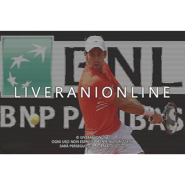 Roma 16/05/2019 - INTERNAZIONALI BNL D\' Italia 2019 - Novak Djocovic vs Denis Shapovalov - nella foto: Novak Djocovic ©Claudio Zamagni/Agenzia Aldo Liverani s.a.s. Novak Djocovic during the match between Novak Djocovic vs Denis Shapovalov at the The Internazionali BNL d\'Italia 2019 at Foro Italico on May 16, 2019 in Rome, Italy. Photo Credit by Claudio Zamagni-Aldo Liverani Photo Agency / AGENZIA ALDO LIVERANI SAS
