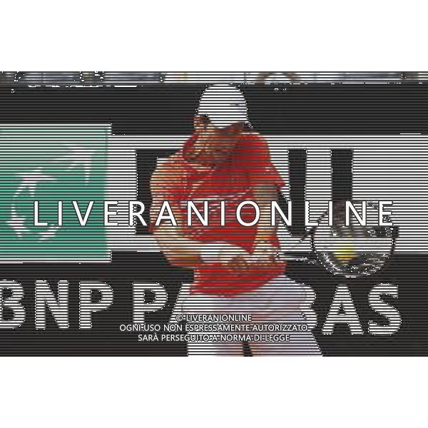 Roma 16/05/2019 - INTERNAZIONALI BNL D\' Italia 2019 - Novak Djocovic vs Denis Shapovalov - nella foto: Novak Djocovic ©Claudio Zamagni/Agenzia Aldo Liverani s.a.s. Novak Djocovic during the match between Novak Djocovic vs Denis Shapovalov at the The Internazionali BNL d\'Italia 2019 at Foro Italico on May 16, 2019 in Rome, Italy. Photo Credit by Claudio Zamagni-Aldo Liverani Photo Agency / AGENZIA ALDO LIVERANI SAS