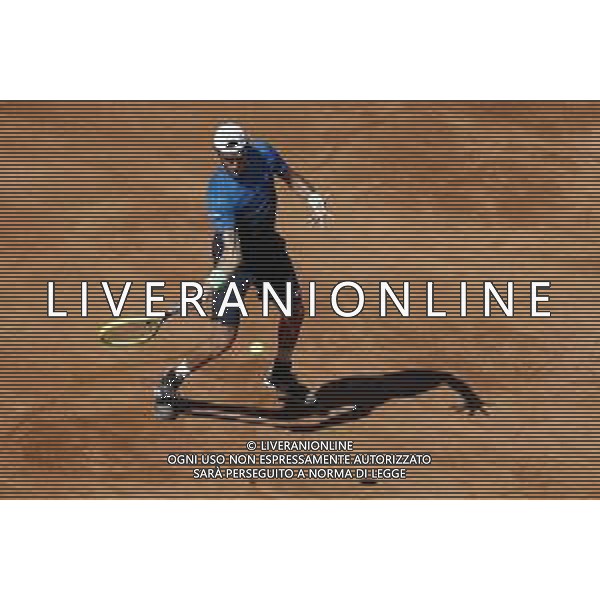 Roma 16/05/2019 - INTERNAZIONALI BNL D\' Italia 2019 - Matteo Berrettini vs Diego Schwartzman - nella foto: Matteo Berrettini ©Claudio Zamagni/Agenzia Aldo Liverani s.a.s. Matteo Berrettini during the match between Matteo Berrettini and Diego Schwartzman at the The Internazionali BNL d\'Italia 2019 at Foro Italico on May 16, 2019 in Rome, Italy. Photo Credit by Claudio Zamagni-Aldo Liverani Photo Agency / AGENZIA ALDO LIVERANI SAS