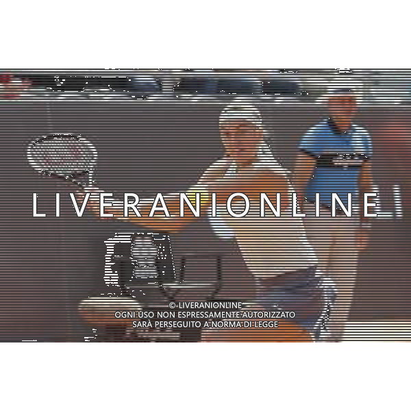 Roma 16/05/2019 - INTERNAZIONALI BNL D\' Italia 2019 - Yulia Putinsteva vs Petra Kvitova - nella foto: Petra Kvitova ©Claudio Zamagni/Agenzia Aldo Liverani s.a.s. Petra Kvitova during the match between Yulia Putinsteva and Petra Kvitova at the The Internazionali BNL d\'Italia 2019 at Foro Italico on May 16, 2019 in Rome, Italy. Photo Credit by Claudio Zamagni-Aldo Liverani Photo Agency / AGENZIA ALDO LIVERANI SAS