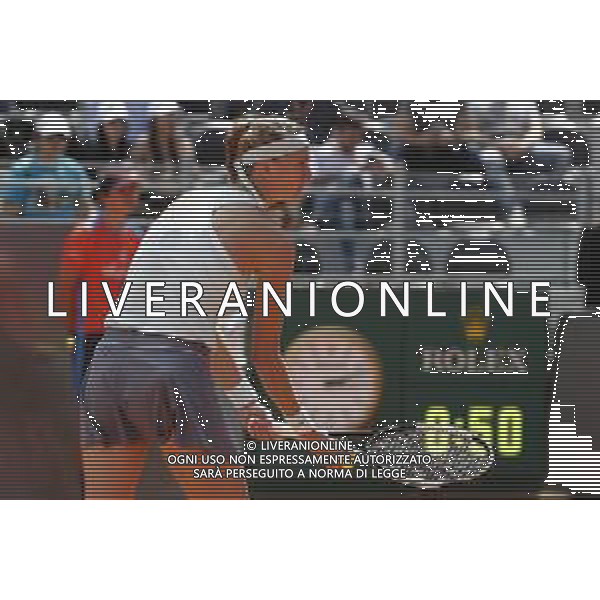 Roma 16/05/2019 - INTERNAZIONALI BNL D\' Italia 2019 - Yulia Putinsteva vs Petra Kvitova - nella foto: Petra Kvitova ©Claudio Zamagni/Agenzia Aldo Liverani s.a.s. Petra Kvitova during the match between Yulia Putinsteva and Petra Kvitova at the The Internazionali BNL d\'Italia 2019 at Foro Italico on May 16, 2019 in Rome, Italy. Photo Credit by Claudio Zamagni-Aldo Liverani Photo Agency / AGENZIA ALDO LIVERANI SAS