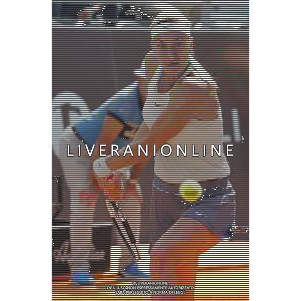 Roma 16/05/2019 - INTERNAZIONALI BNL D\' Italia 2019 - Yulia Putinsteva vs Petra Kvitova - nella foto: Petra Kvitova©Claudio Zamagni/Agenzia Aldo Liverani s.a.s. Petra Kvitova during the match between Yulia Putinsteva and Petra Kvitova at the The Internazionali BNL d\'Italia 2019 at Foro Italico on May 16, 2019 in Rome, Italy. Photo Credit by Claudio Zamagni-Aldo Liverani Photo Agency / AGENZIA ALDO LIVERANI SAS