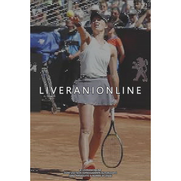 Roma 16/05/2019 - INTERNAZIONALI BNL D\' Italia 2019 - Simona Halep vs Markéta Vondrou?ová - nella foto: Markéta Vondrou?ová ©Claudio Zamagni/Agenzia Aldo Liverani s.a.s. Markéta Vondrou?ová during the match between Simona Halep vs Markéta Vondrou?ová at the The Internazionali BNL d\'Italia 2019 at Foro Italico on May 16, 2019 in Rome, Italy. Photo Credit by Claudio Zamagni-Aldo Liverani Photo Agency / AGENZIA ALDO LIVERANI SAS