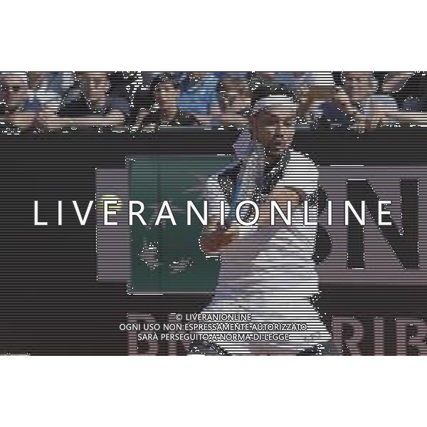 Roma 16/05/2019 - INTERNAZIONALI BNL D\' Italia 2019 - Radu Albot vs Fabio Fognini - nella foto: Fabio Fognini ©Claudio Zamagni/Agenzia Aldo Liverani s.a.s. during the match between Radu Albot and Fabio Fognini at the The Internazionali BNL d\'Italia 2019 at Foro Italico on May 16, 2019 in Rome, Italy. Photo Credit by Claudio Zamagni-Aldo Liverani Photo Agency / AGENZIA ALDO LIVERANI SAS
