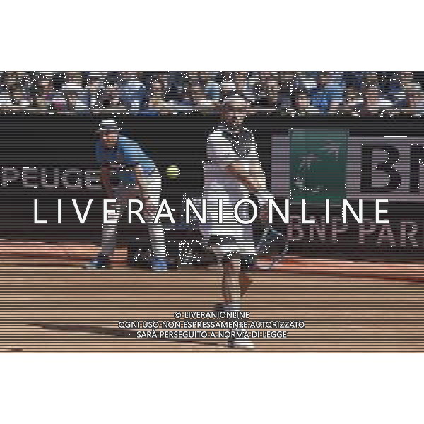 Roma 16/05/2019 - INTERNAZIONALI BNL D\' Italia 2019 - Radu Albot vs Fabio Fognini - nella foto: ©Claudio Zamagni/Agenzia Aldo Liverani s.a.s. during the match between Radu Albot and Fabio Fognini at the The Internazionali BNL d\'Italia 2019 at Foro Italico on May 16, 2019 in Rome, Italy. Photo Credit by Claudio Zamagni-Aldo Liverani Photo Agency / AGENZIA ALDO LIVERANI SAS