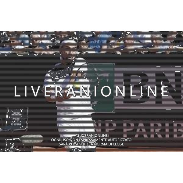 Roma 16/05/2019 - INTERNAZIONALI BNL D\' Italia 2019 - Radu Albot vs Fabio Fognini - nella foto: Fabio Fognini ©Claudio Zamagni/Agenzia Aldo Liverani s.a.s. Fabio Fognini during the match between Radu Albot and Fabio Fognini at the The Internazionali BNL d\'Italia 2019 at Foro Italico on May 16, 2019 in Rome, Italy. Photo Credit by Claudio Zamagni-Aldo Liverani Photo Agency / AGENZIA ALDO LIVERANI SAS
