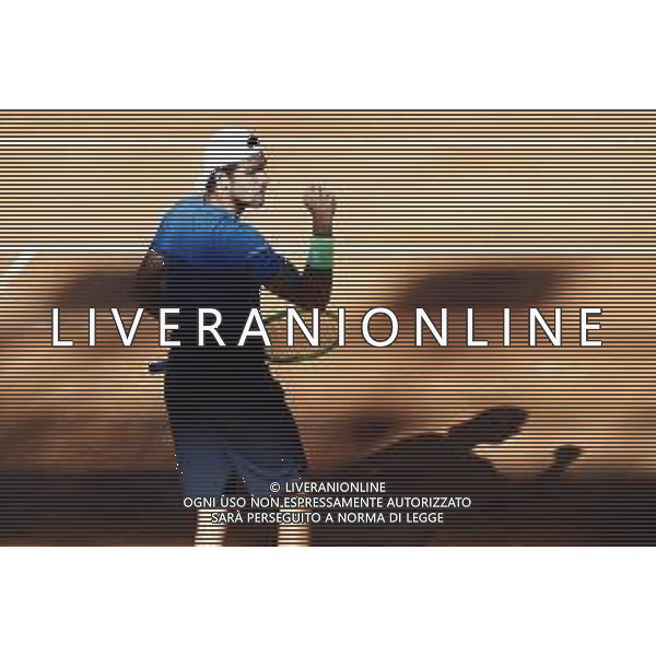 Roma 16/05/2019 - INTERNAZIONALI BNL D\' Italia 2019 - Matteo Berrettini vs Diego Schwartzman - nella foto: Esultanza Matteo Berrettini ©Claudio Zamagni/Agenzia Aldo Liverani s.a.s. Matteo Berrettini during the match between Matteo Berrettini and Diego Schwartzman at the The Internazionali BNL d\'Italia 2019 at Foro Italico on May 16, 2019 in Rome, Italy. Photo Credit by Claudio Zamagni-Aldo Liverani Photo Agency / AGENZIA ALDO LIVERANI SAS