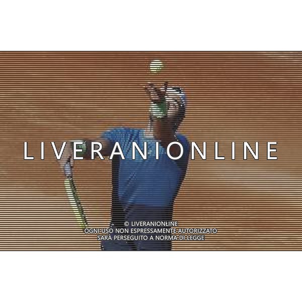 Roma 16/05/2019 - INTERNAZIONALI BNL D\' Italia 2019 - Matteo Berrettini vs Diego Schwartzman - nella foto: Matteo Berrettini ©Claudio Zamagni/Agenzia Aldo Liverani s.a.s. Matteo Berrettini during the match between Matteo Berrettini and Diego Schwartzman at the The Internazionali BNL d\'Italia 2019 at Foro Italico on May 16, 2019 in Rome, Italy. Photo Credit by Claudio Zamagni-Aldo Liverani Photo Agency / AGENZIA ALDO LIVERANI SAS