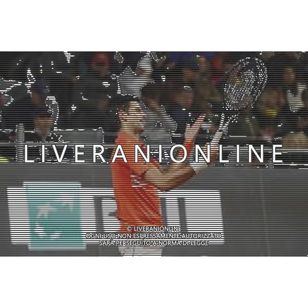 Roma 16/05/2019 - INTERNAZIONALI BNL D\' Italia 2019 - Djokovic Novak vs Philip Kohlschreiber - nella foto: Djokovic Novak ©Claudio Zamagni/Agenzia Aldo Liverani s.a.s. Djokovic Novak during the match between Djokovic Novak vs Philip Kohlschreiber at The Internazionali BNL d\'Italia 2019 at Foro Italico on May 16, 2019 in Rome, Italy. Photo Credit by Claudio Zamagni-Aldo Liverani Photo Agency / AGENZIA ALDO LIVERANI SAS