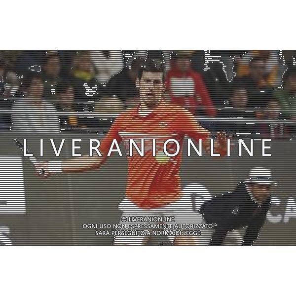 Roma 16/05/2019 - INTERNAZIONALI BNL D\' Italia 2019 - Djokovic Novak vs Philip Kohlschreiber - nella foto: Djokovic Novak ©Claudio Zamagni/Agenzia Aldo Liverani s.a.s. Djokovic Novak during the match between Djokovic Novak vs Philip Kohlschreiber at The Internazionali BNL d\'Italia 2019 at Foro Italico on May 16, 2019 in Rome, Italy. Photo Credit by Claudio Zamagni-Aldo Liverani Photo Agency / AGENZIA ALDO LIVERANI SAS