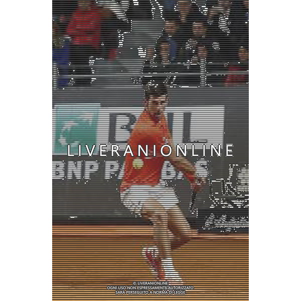 Roma 16/05/2019 - INTERNAZIONALI BNL D\' Italia 2019 - Djokovic Novak vs Philip Kohlschreiber - nella foto: Djokovic Novak ©Claudio Zamagni/Agenzia Aldo Liverani s.a.s. Djokovic Novak during the match between Djokovic Novak vs Philip Kohlschreiber at The Internazionali BNL d\'Italia 2019 at Foro Italico on May 16, 2019 in Rome, Italy. Photo Credit by Claudio Zamagni-Aldo Liverani Photo Agency / AGENZIA ALDO LIVERANI SAS