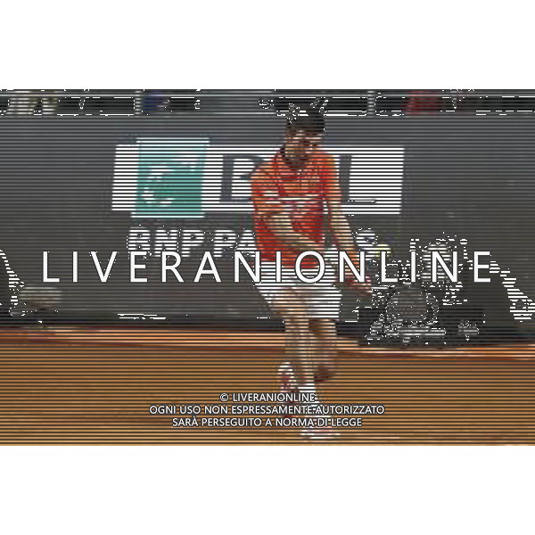 Roma 16/05/2019 - INTERNAZIONALI BNL D\' Italia 2019 - Djokovic Novak vs Philip Kohlschreiber - nella foto: Djokovic Novak ©Claudio Zamagni/Agenzia Aldo Liverani s.a.s. Djokovic Novak during the match between Djokovic Novak vs Philip Kohlschreiber at The Internazionali BNL d\'Italia 2019 at Foro Italico on May 16, 2019 in Rome, Italy. Photo Credit by Claudio Zamagni-Aldo Liverani Photo Agency / AGENZIA ALDO LIVERANI SAS