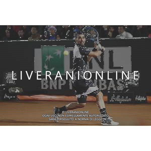 Roma 16/05/2019 - INTERNAZIONALI BNL D\' Italia 2019 - Stefanos Tsitsipas vs Fabio Fognini - nella foto: Fabio Fognini ©Claudio Zamagni/Agenzia Aldo Liverani s.a.s. Fabio Fognini during the match between Stefanos Tsitsipas and Fabio Fognini at The Internazionali BNL d\'Italia 2019 at Foro Italico on May 16, 2019 in Rome, Italy. Photo Credit by Claudio Zamagni-Aldo Liverani Photo Agency / AGENZIA ALDO LIVERANI SAS