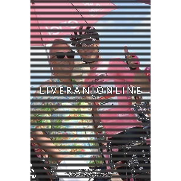 22-05-2019 Giro D\'italia; Tappa 11 Carpi - Novi Ligure; 2019, Uae - Emirates; Conti, Valerio; Belli, Paolo; Carpi; ©SIROTTI / AGENZIA ALDO LIVERANI SAS