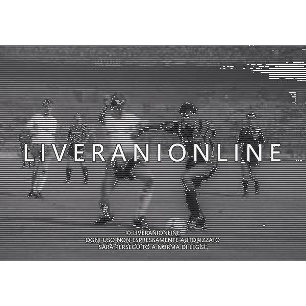 18-09-1985 MILANO -TRENTADUESIMI DI FINALE DI COPPA UEFA INTER SAN GALLO 5-1 NELLA FOTO ALESSANDRO ALTOBELLI AG ALDO LIVERANI SAS