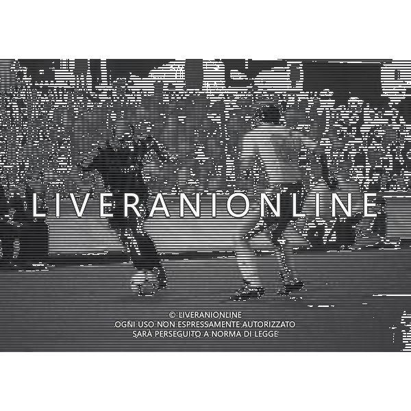18-09-1985 MILANO -TRENTADUESIMI DI FINALE DI COPPA UEFA INTER SAN GALLO 5-1 NELLA FOTO PIETRO FANNA AG ALDO LIVERANI SAS