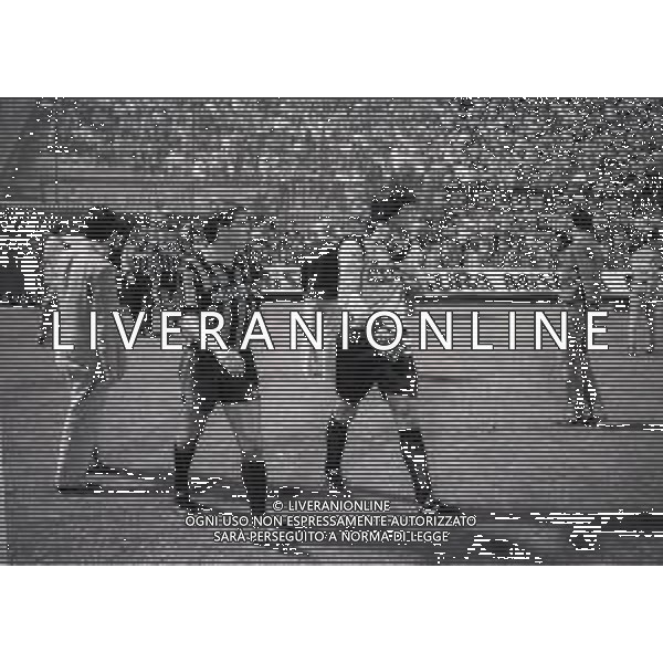 18-09-1985 MILANO -TRENTADUESIMI DI FINALE DI COPPA UEFA INTER SAN GALLO 5-1 NELLA FOTO LUCIANO MARANGON E WALTER ZENGA AG ALDO LIVERANI SAS