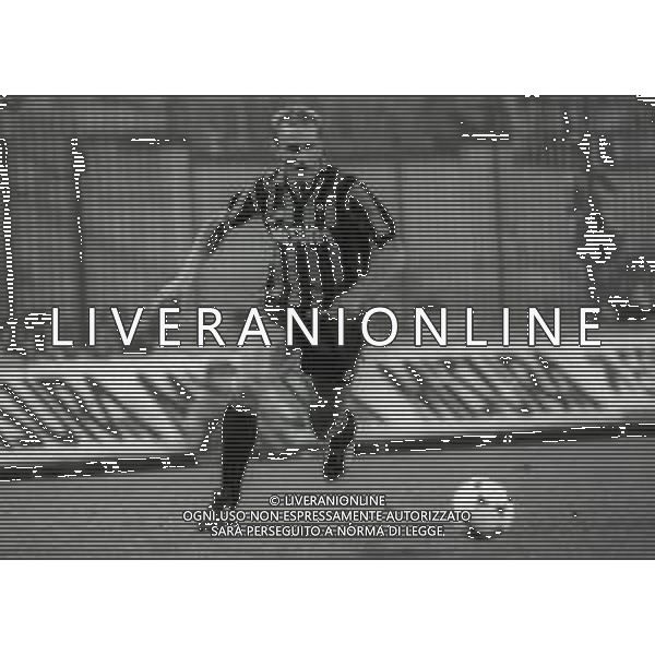 18-09-1985 MILANO -TRENTADUESIMI DI FINALE DI COPPA UEFA INTER SAN GALLO 5-1 NELLA FOTO KARL HEINZ RUMENIGGE AG ALDO LIVERANI SAS